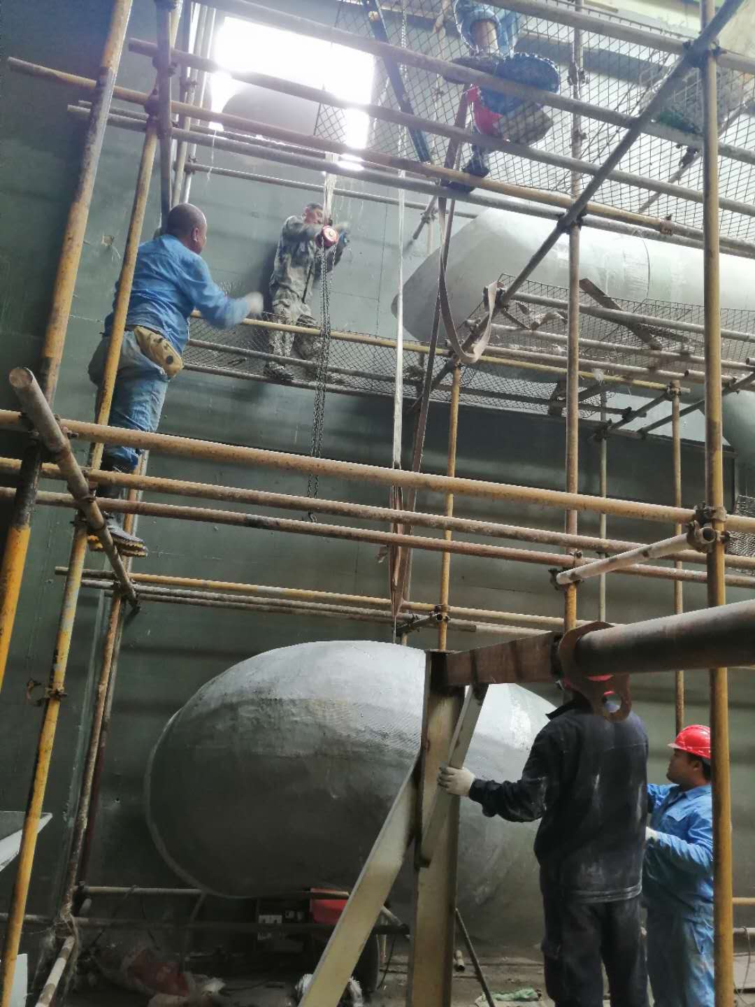 现场安装风管