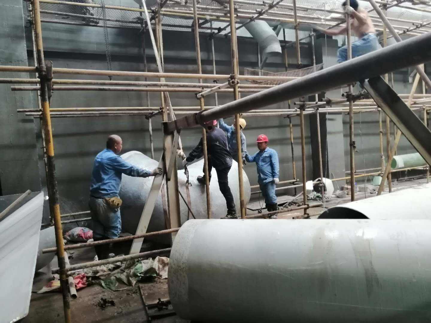 现场安装风管